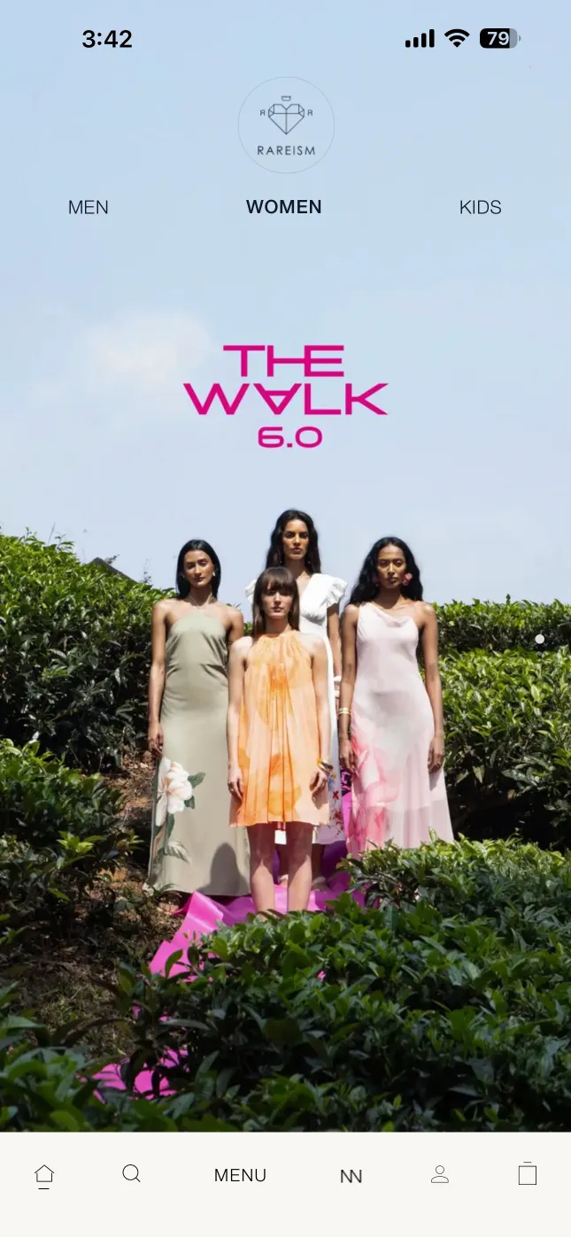 AppMaker mobile app screenshot - ecommerce design